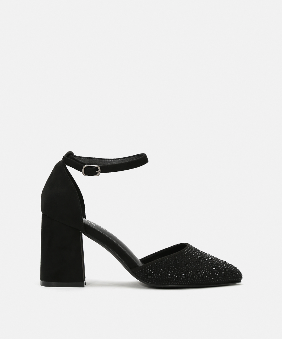 Sapato salto strass image number null
